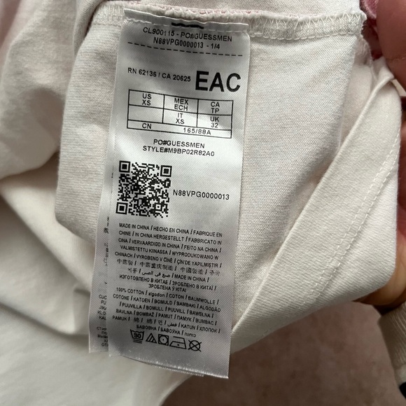 424’s Guillermo Andrade X GUESS Collab Rare Limited Edition Short Sleeve Mens XS - Picture 4 of 8